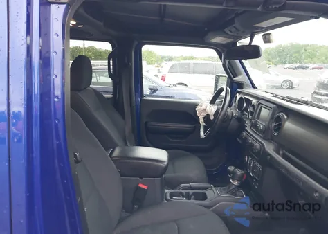 2019 Jeep Wrangler Unlimited Sport S 4X4 z USA, uszkodzony, nr VIN 1C4HJXDN3KW547195